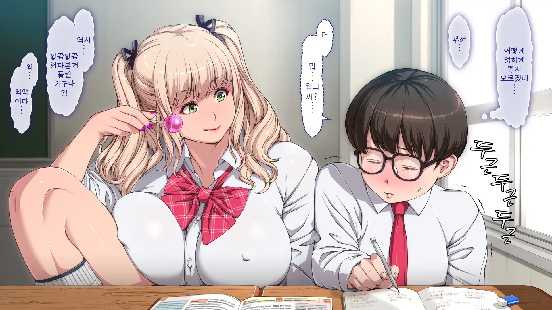 Manabiya Slut Yariman JK No H Na Gakuen Seikatsu Zenpen | 마나비야 거침없이 걸레 JK의 H스런 학교생활 전편